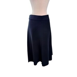 Liz Claiborne Elegant Black A-Line Skirt
